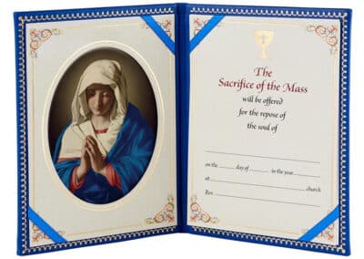 Sorrowful Mother Padded Mass Card Set of 6 P5424a__75768