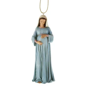 5" Mary Mother God Hang Ornament