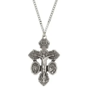Our Lady of Guadalupe/JD Dual Medal Pendant