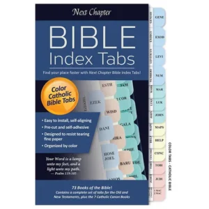 Bible Tabs - Pastel Color set of 10