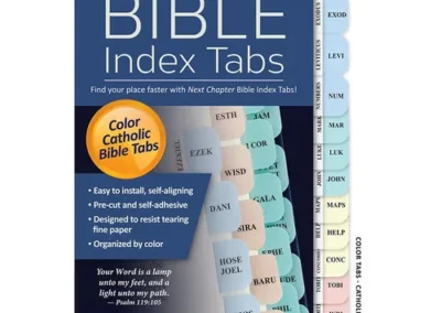 Bible Tabs - Pastel Color set of 10