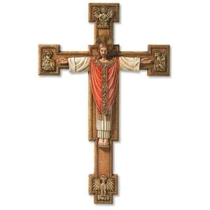 Ag 11.5" Christus Rex Cross
