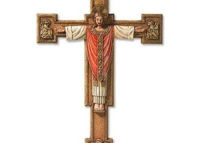Ag 11.5" Christus Rex Cross