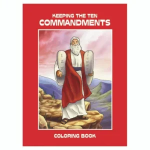 Aquinas Press Coloring Book-Ten Commandments 12pk