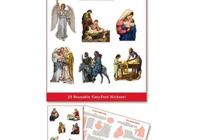 Aquinas Press Christmas Sticker Book 12pk