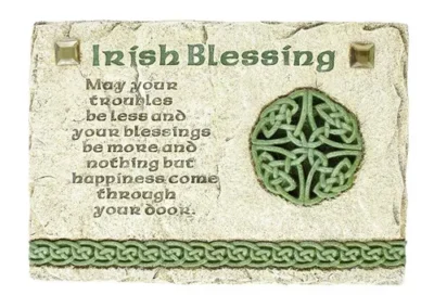 Irish Blessing Plaque