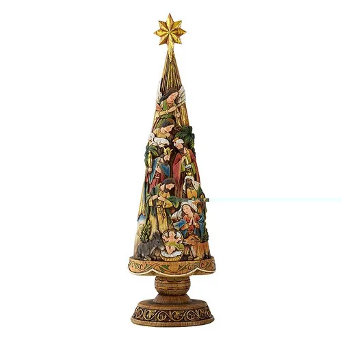 Nativity Christmas Tree Figure (21″ Height) –... Nativity Christmas Tree Figure (21" Height)