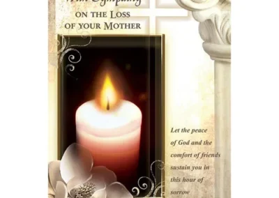 Mother Sympathy Card set of 12