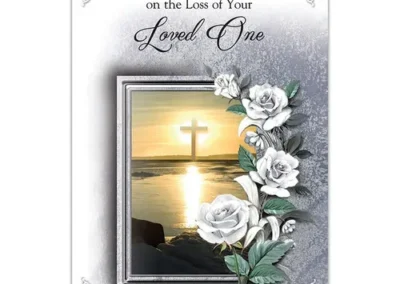 Loved One Sympathy Card set of 12