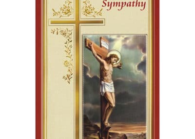 Sympathy Card with Prayer Card set of 12 S68071__04092