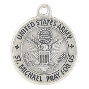 Silver Oxidized 7/8" Heritage ARMY-24"