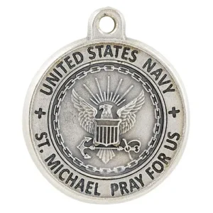 Silver Oxidized 7/8" Heritage NAVY-24"