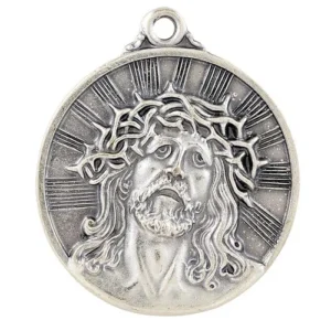 Silver Oxidized 1-1/8" Heritage Ecce Homo-24"