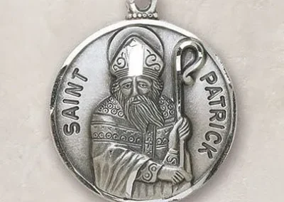 Silver Oxidized 1" Heritage Saint Patrick-24"
