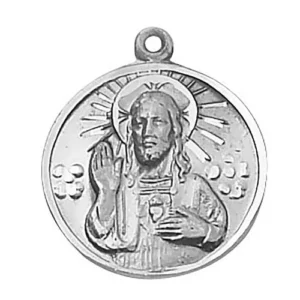 Round Scapular/MT. CARMEL BK-24