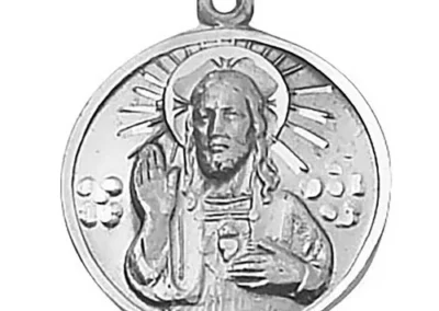 Round Scapular/MT. CARMEL BK-24