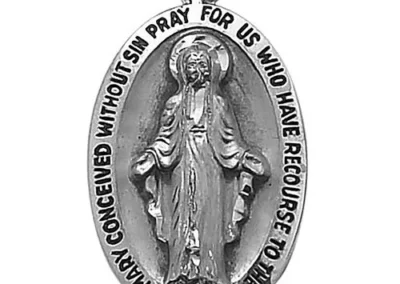 Lg Mirac Oval Medal 24