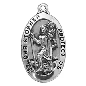St Chris Lge Oval Medal 24
