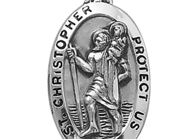 St Chris Lge Oval Medal 24