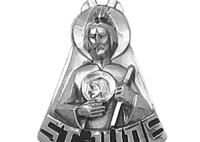 Lge Triangle St. Jude Medal 24