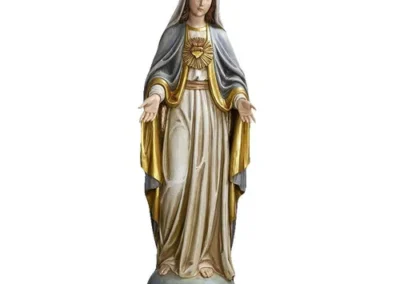Val Gardena 46.5" Immaculate Heart Statue