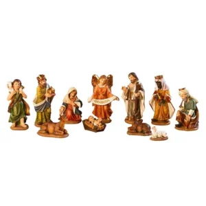 3.5" H 11-pc Nativity Set