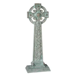 23.5" Celtic Cross Garden Statue