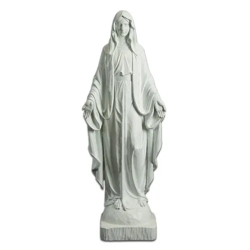 50″ Our Lady Of Grace – White – Statues... 50" Our Lady Of Grace - White