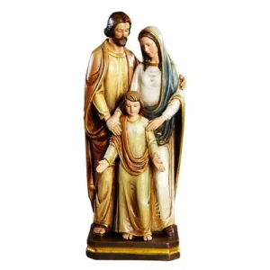 12" Val Gardena Holy Family