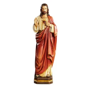 12" Val Gardena Sacred Heart