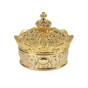 Gold Crown Box W/Arras Coins