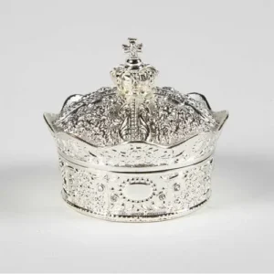 Slvr Crown Box W/Arras Coins