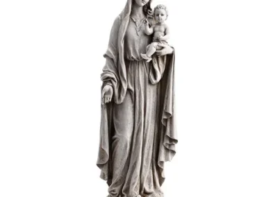 23" Madonna/Child Garden Statue