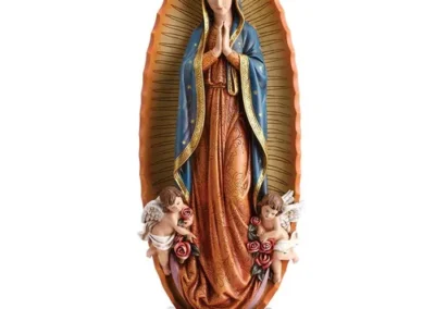 22.5" Val Gardena Our Lady of Guadalupe/ Angels