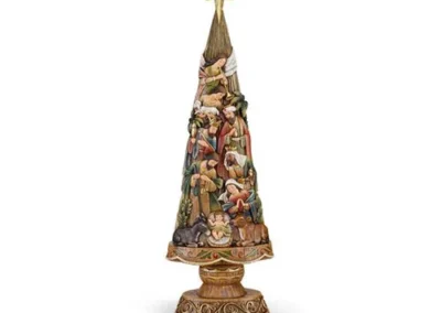 30" AG Nativity Christmas Tree
