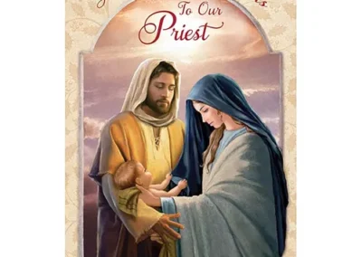 Priest Christmas Card set of 6