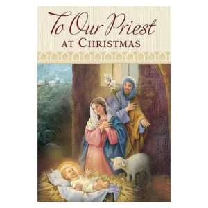 Priest Christmas Card set of 12
