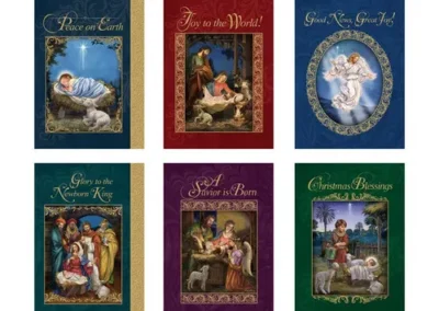 Christmas Cards 6 Assorted