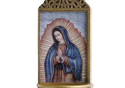 Our Lady of Guadalupe 6" Holy Water Font YC913__16732