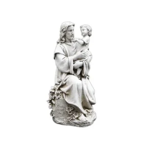 20" Jesus With Child Garden