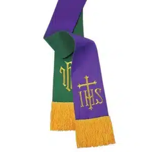Reversible Bible Marker - Hunter Green/Purple