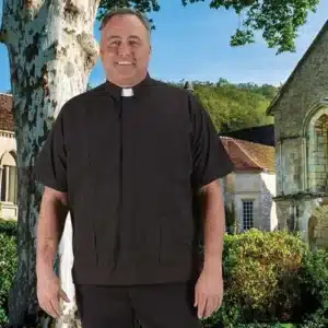 Panama Short Sleeve Clergy Shirt