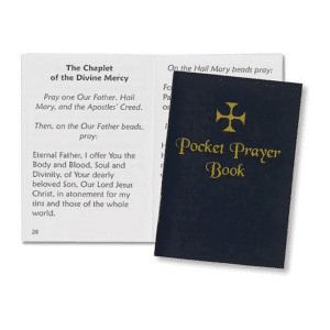 Traditional Cover Pocket Prayer Book - 12/pk