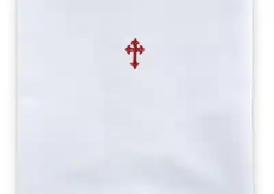 Red Fleur De Lis Cross Corporal - 12/pk