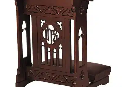Florentine Collection Kneeler - Walnut