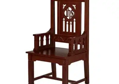 Florentine Celebrant Chair - Walnut