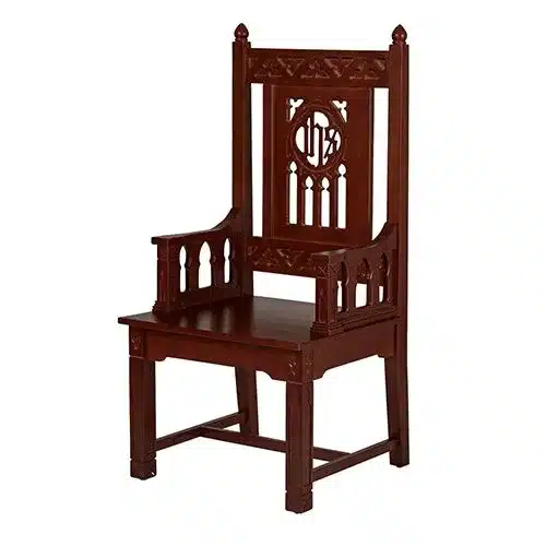 Florentine Celebrant Chair – Walnut Florentine Celebrant Chair - Walnut