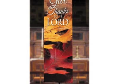Give Thanks to the Lord Banner - 2'x6' B4126A__17712