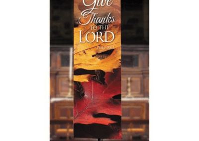 Give Thanks to the Lord Banner - 2'x6' B4126A__17712