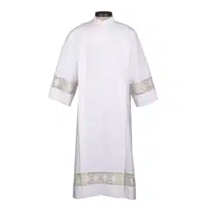 IHS Lace Front Wrap Alb